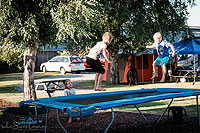 Kids playground at All Seasons Kiwi Holiday Park & Motels Taupo