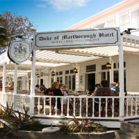 Copyright: The Duke of Marlborough Hotel. The Duke of Marlborough Hotel, Russell, Bay of Islands Hotel, Hotel Russell NZ