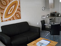 Living Area At The Mt Eden Motel
