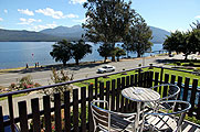 View from our Te Anau Motel