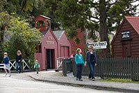Shantytown Heritage Park on the West Coast of NZ