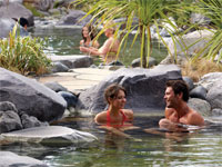 Thermal pools in Rotorua, New Zealand