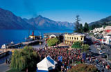 Queenstown and Lake Wakatipu on our New Zealand South Island holiday tours