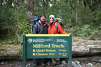 At Milford Sound with Tracknet