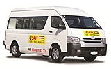 12 seat Toyota Hiace Minibus