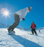 Image Source: Tourism New Zealand. Snowboarding The Remarkables Ski Field in Queenstown, New Zealand