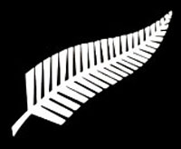 Silver Fern. New Zealand Flag, Flags of New Zealand
