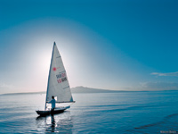 Image Source: Tourism New Zealand. Sailing, Rangitoto on horizon, Auckland, New Zealand