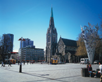 Image Source: Tourism New Zealand. Cathedral Square