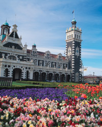 Image Source: Tourism New Zealand. Dunedin Railway Station, Dunedin, New Zealand