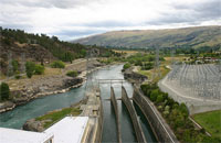 Roxburgh Dam, Central Otago, New Zealand