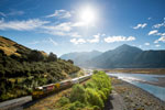 THE GREAT JOURNEYS OF NEW ZEALAND - TRANZALPINE TRAIN - Christchurch - Greymouth