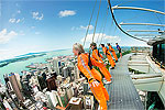 Enjoying the sunset with Skywalk Auckland