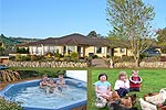Aria's Farm accommodation in Rotorua