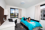 A room at Campus Summer Stays accommodation