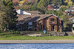 The pool at Cascades Lakefront Motel in Taupo