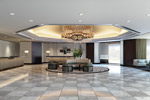 The lobby at the Cordis Auckland Hotel