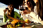 View more images of AUCKLAND FINE WINE AND FOOD TOURS - Auckland Enjoying Auckland wine on a Fine Wine and Food Tour
