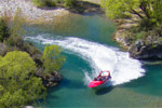 On a jetboating trip with Go Jets Wanaka