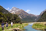 The Routeburn Track Sign