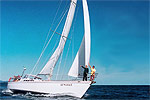 Our Yacht the Gungha II Sailing