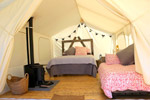 Visit Website of CANOPY CAMPING ESCAPES - Lavericks Bay - Banks Peninsula Image of CANOPY CAMPING ESCAPES - Lavericks Bay - Banks Peninsula