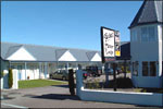 Outside Gables Mortor Lodge in Greymouth