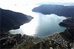 Looking over Okiwi Bay from above