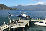Looking out from Te Rawa Resort in Marlborough