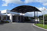 Outside the Westport Motor Hotel in Westport