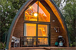 A chalet at Wetland View Park Chalets
