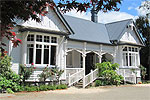 Exterior view of White Elephant Backpackers Motueka