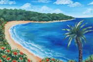 Image for event: Wellington Paint and Wine Night - Blue Bay