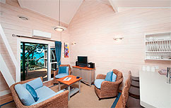 Lounge area at Beach Lodge