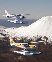 See Mt Ngaruhoe with Taupo's Floatplane