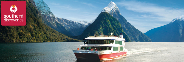 Copyright: Southern Discoveries - Milford Sound Cruises. Southern Discoveries - Milford Sound Cruises, Sightseeing Cruise Milford Sound, Luxury Cruise Milford Sound