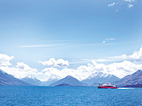 Scenic boat cruise from Queenstown with Mt NIC - High Country Experience