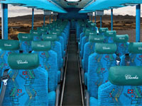 Clarks Coachlines Bus Interior
