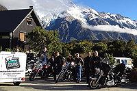 South Pacific Motorcycle Tours Mt Cook Group