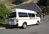 Shuttle bus from J & L Shuttles