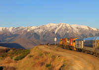 Train travel New Zealand