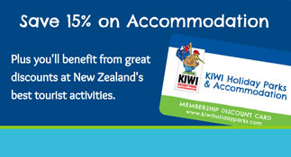 Kiwi Holiday Parks accommodation in NZ