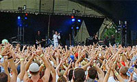 Copyright: New Zealand Tourism Guide. Big Day Out, Auckland, New Zealand