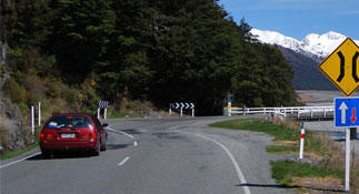 Hire a car for a self drive holiday in New Zealand