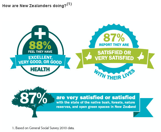 Source: Statistics New Zealand. Social well-being