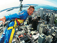 Photo courtesy of www.skyjump.co.nz. Skyjumping in New Zealand, Skyjumping New Zealand, New Zealand Skyjumping