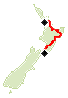 Auckland - Napier - Wellington
