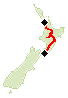 Auckland - Taupo - Wellington