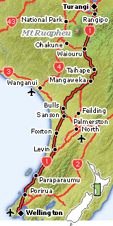 Wellington - Turangi