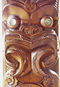 Image Source: Tourism New Zealand. Traditional Māori carving, New Zealand